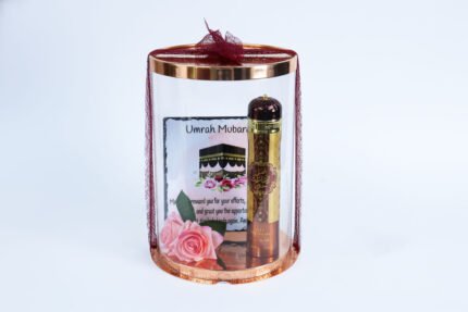 Umrah Mubarak slate & scent gift box